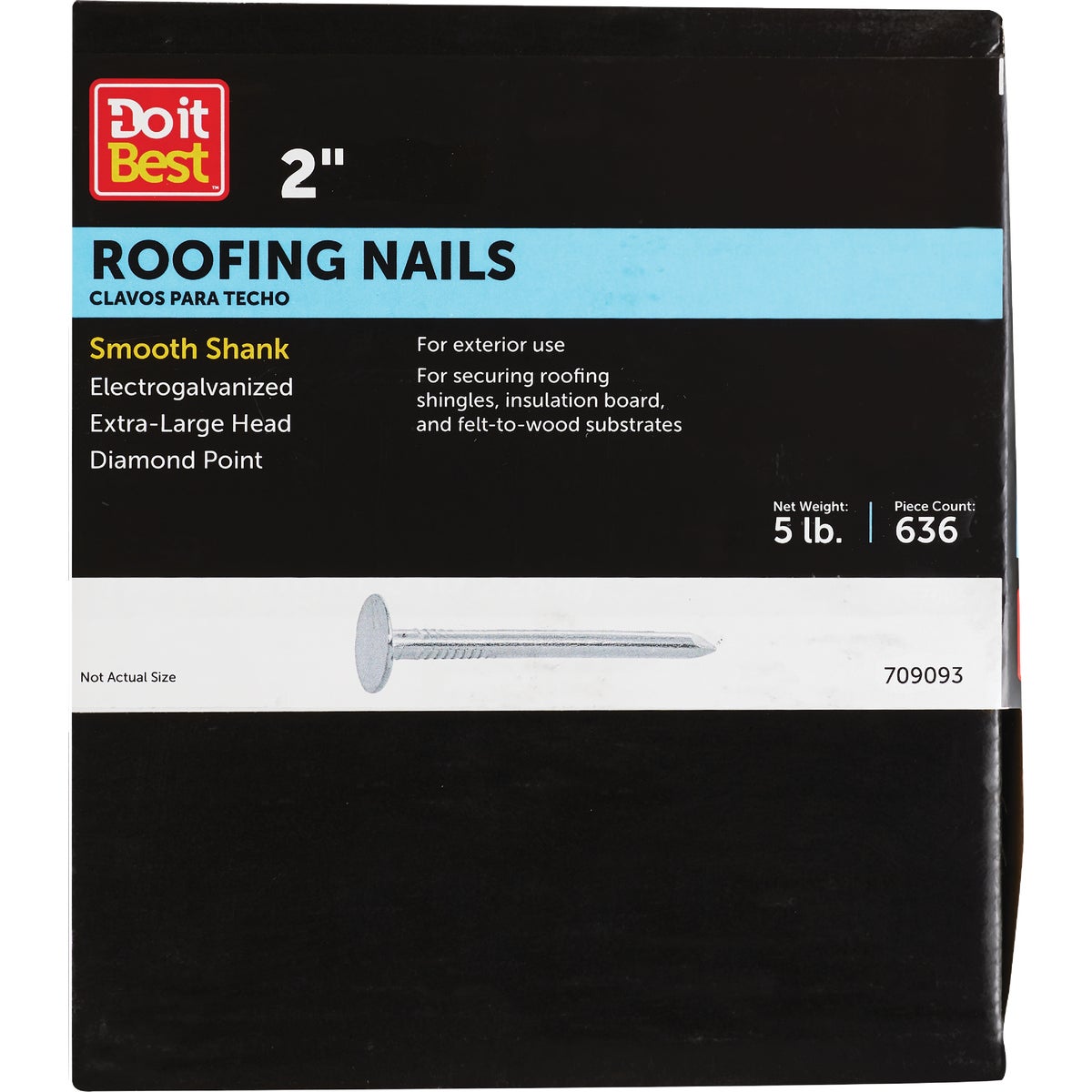 5LB 2" EG ROOF NAIL - 709093 by Primesource