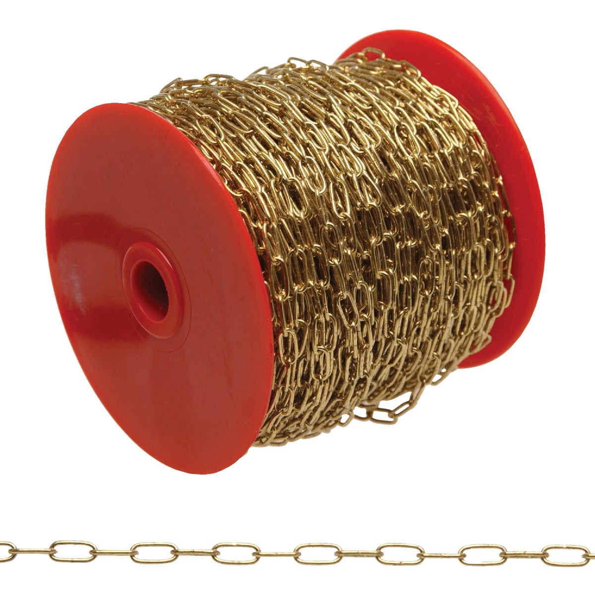 82' #5 BRASS CLOCK CHAIN - 0710517 by Cooper Campbell Apex