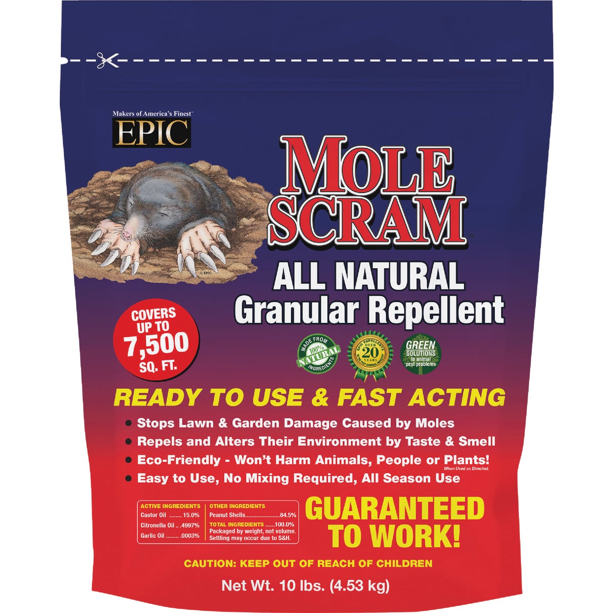10LB MOLE SCRM REPELLENT - 12010 by Enviro Protection