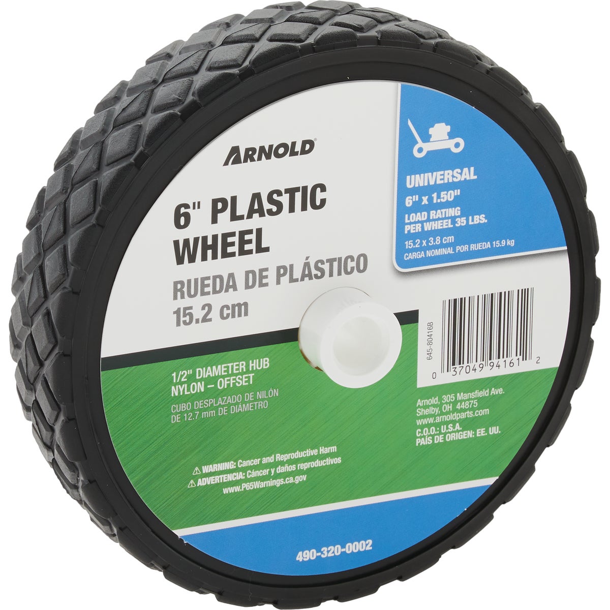 6" OFFSET DIAMOND WHEEL - 490-320-0002 by Arnold Corp