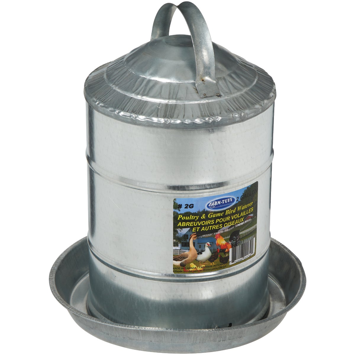 2GAL POULTRY FOUNTAIN - 9832 by Miller Manufacturing