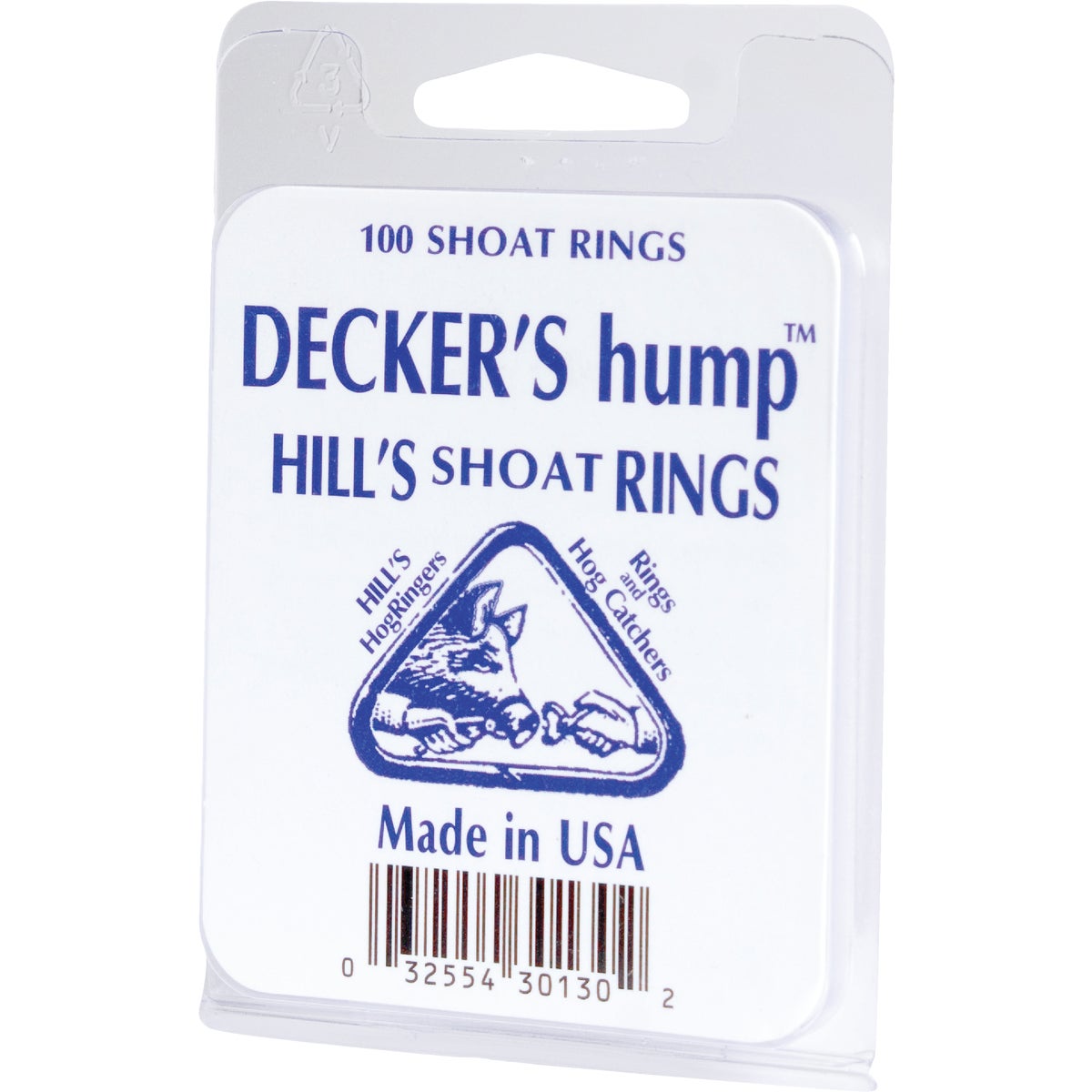 Decker Manufacturing 100PC HILL SHOAT RINGS #2
