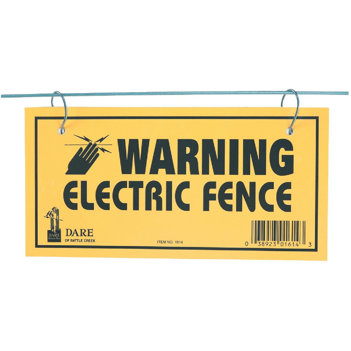 4X8 WARNING SIGN - 1614-3 by Dare Products Inc