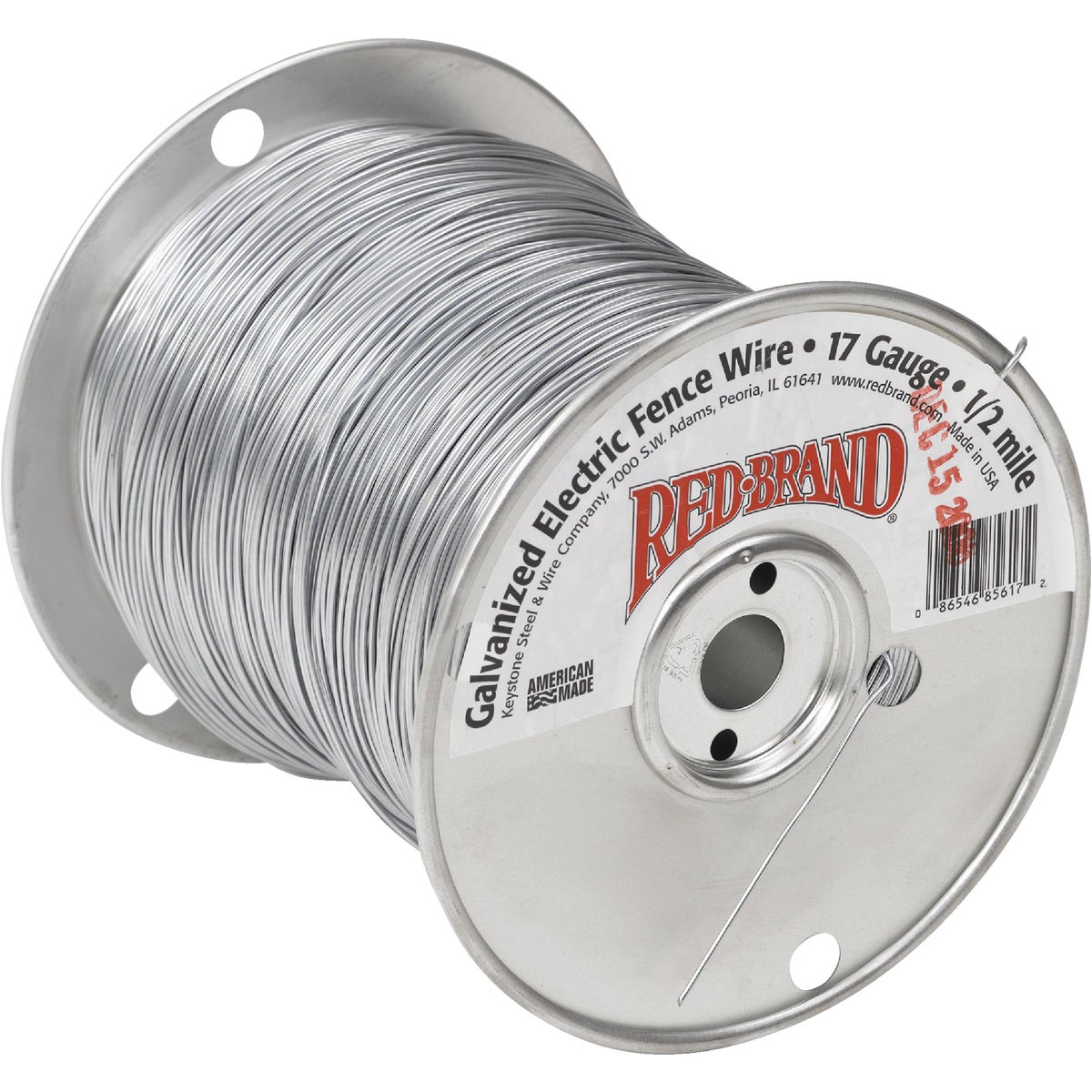 17GX1/2M ELEC FENCE WIRE - 85617 by Keystone Stl & Wire