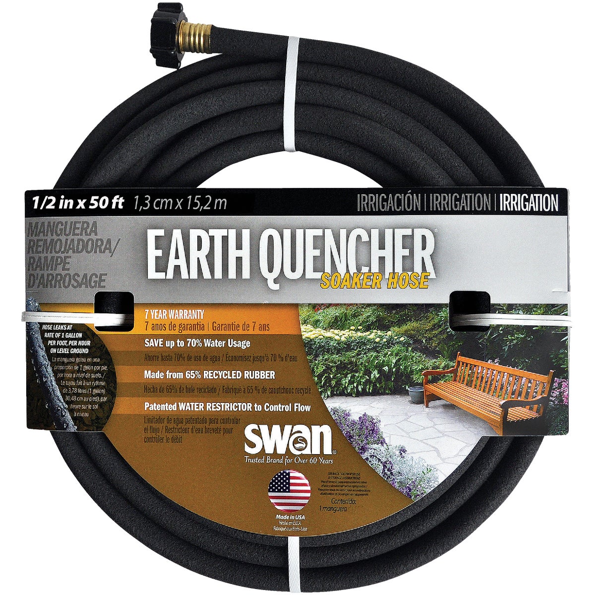 1/2"X50' SOAKER HOSE - DBUER12050 by Colorite  Swan