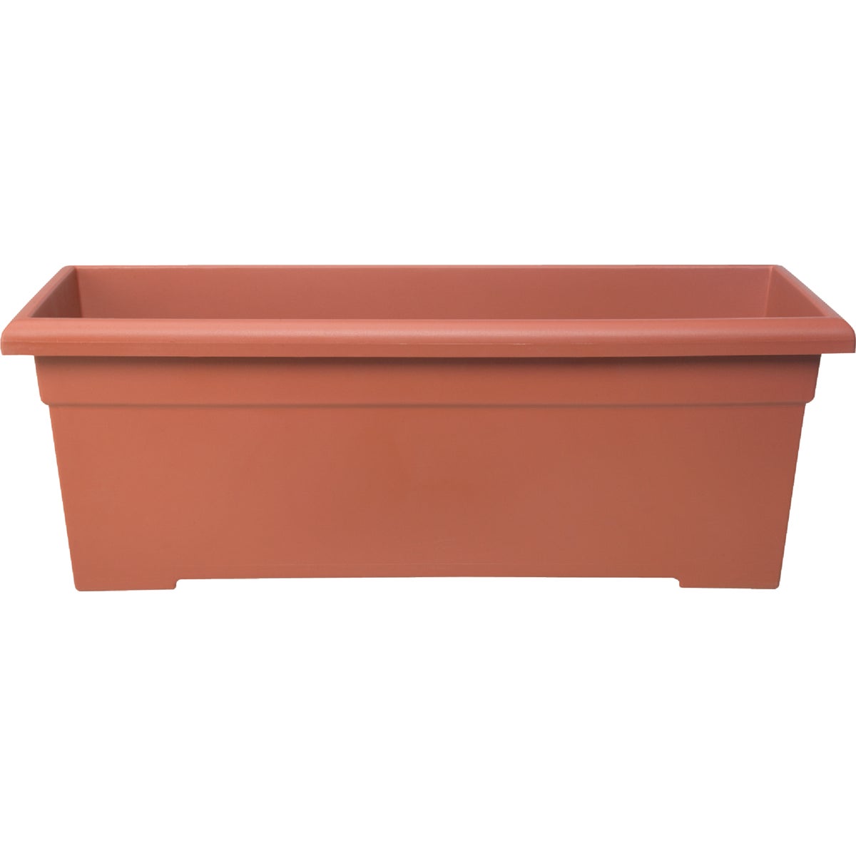 28"CLAY POLY PLANTER BOX - ROP28000E35 by Myers Industries Inc
