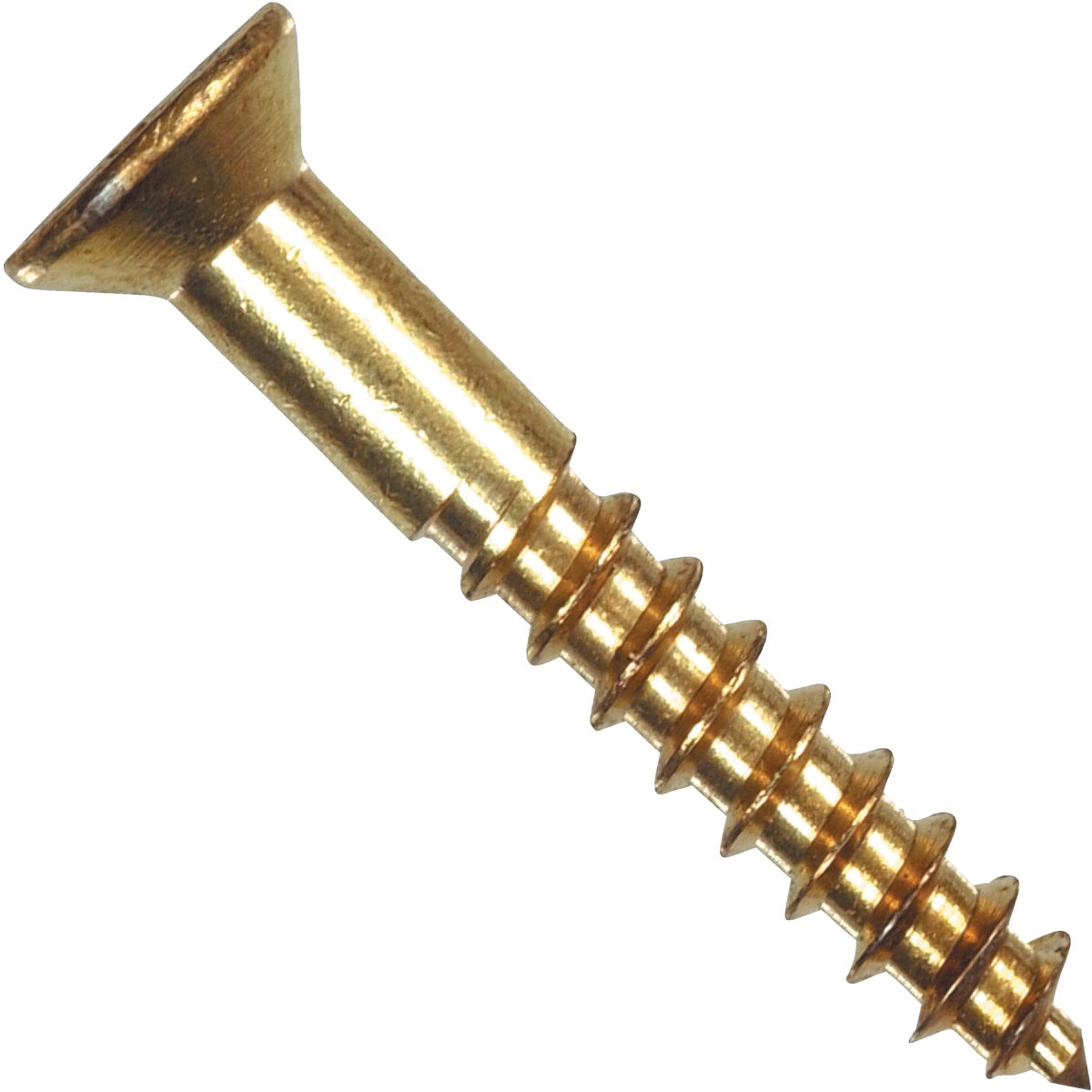 12X1-1/2 BRS WOOD SCREW - 385774 by Hillman Fastener