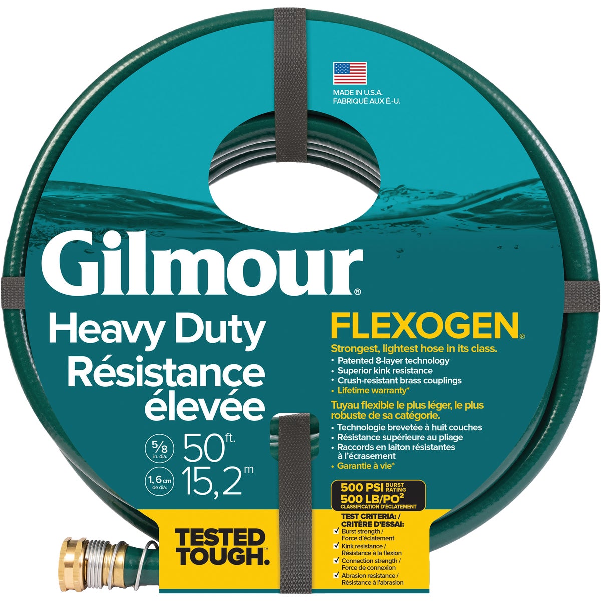 5/8"X50' FLEXOGEN HOSE - 105805DB by Bosch G W
