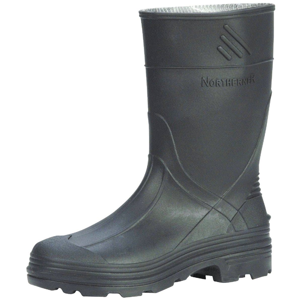 SZ1 YTH BLK PVC RAINBOOT - 76002-1 by Norcross Safety Prod