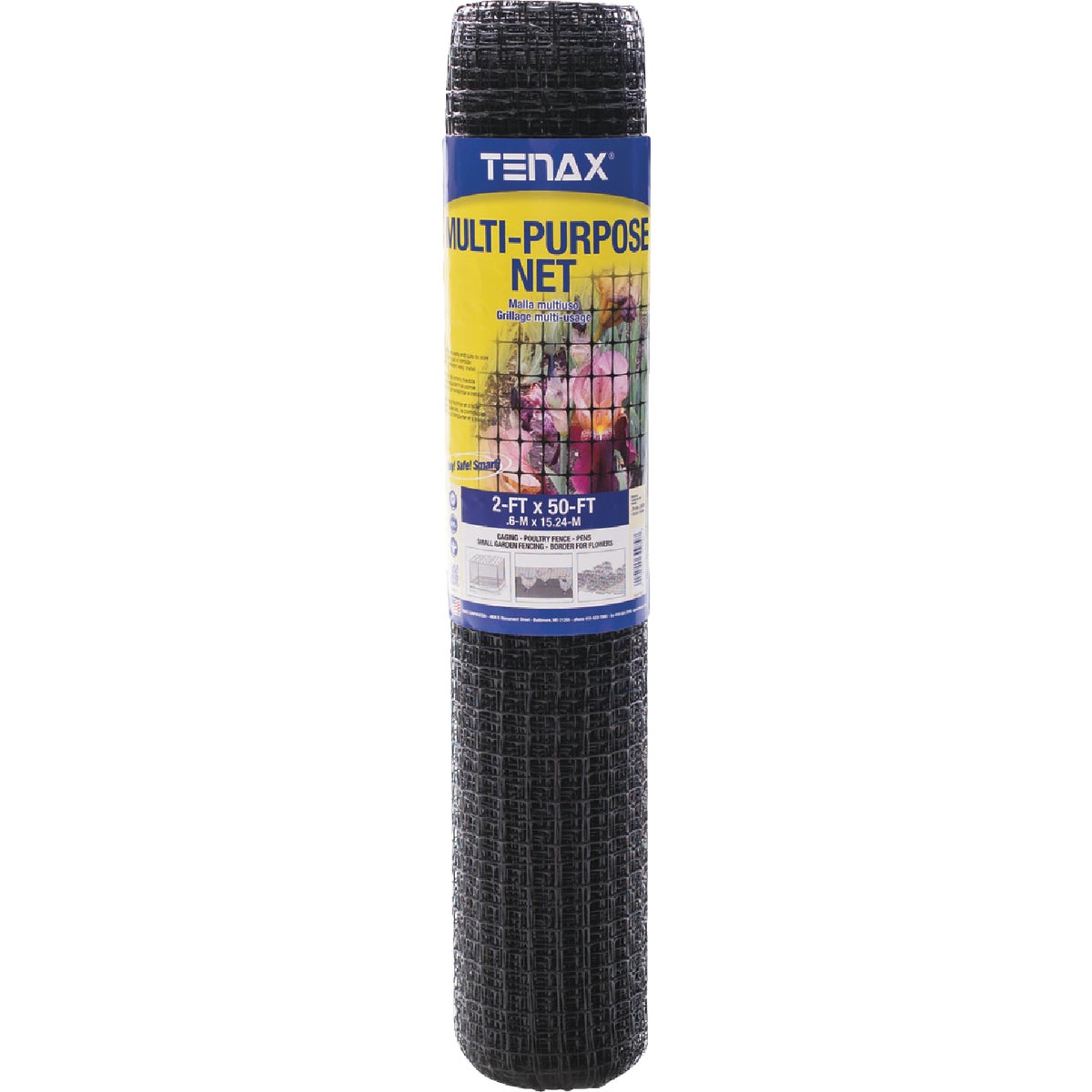 Tenax Corporation 4X50 BLK MULTI NET 419594