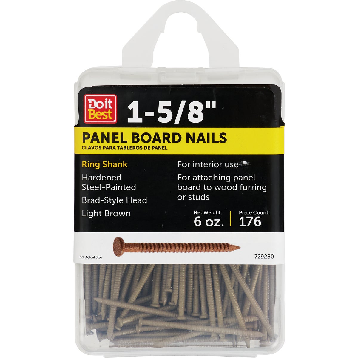 6OZ 1-5/8 LBR PANEL NAIL - 729280 by Primesource