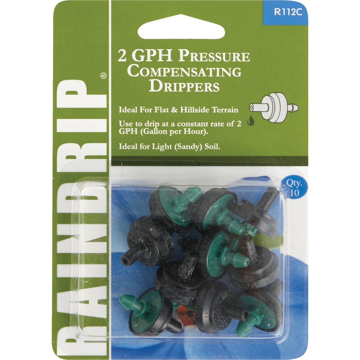2 GPH DRIPPER - R112CT by Raindrip Inc
