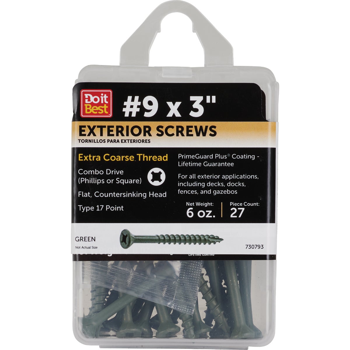 6OZ 3" COMBOEXT SCREW - 730793 by Primesource