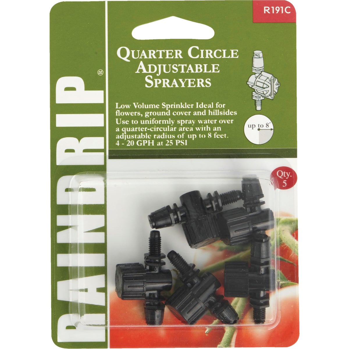 ADJ QTR CIRCLE SPRAYER - R191CT by Raindrip Inc