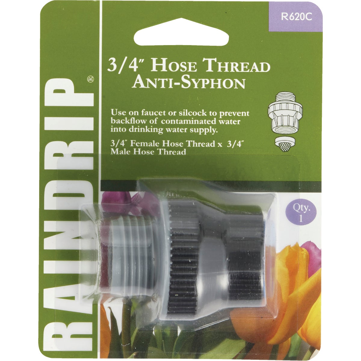 3/4HOSE/HOSE ANTI-SIPHON - R620CT by Raindrip Inc