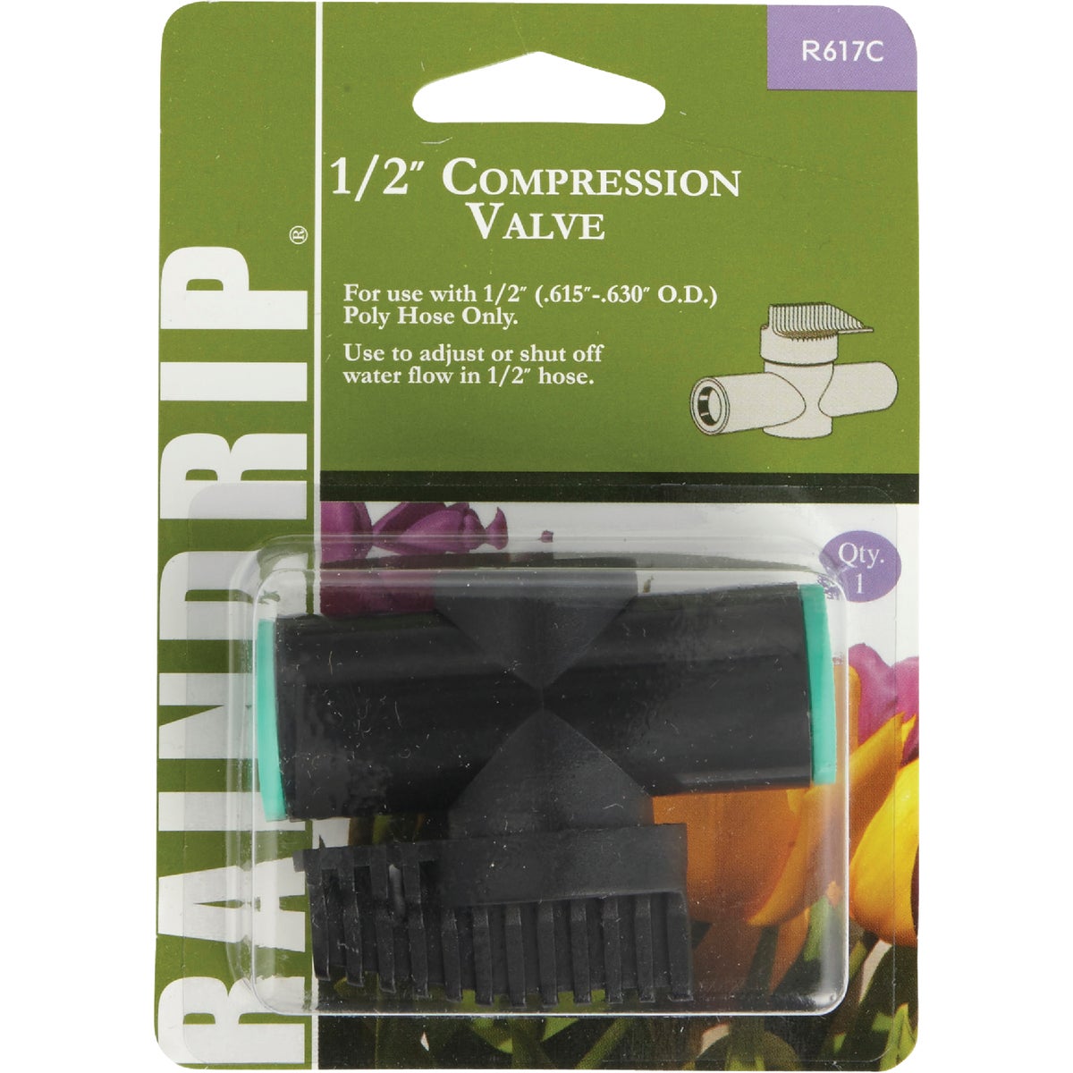 VALVE COMPRESSION - R617C by Raindrip Inc