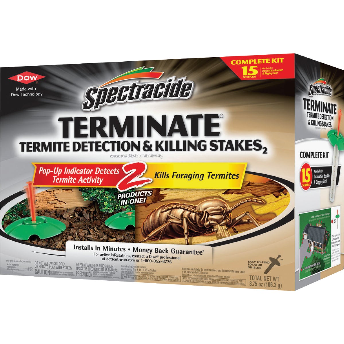 15 CT TERMINATE STAKES - HG95852 by United Industries Co