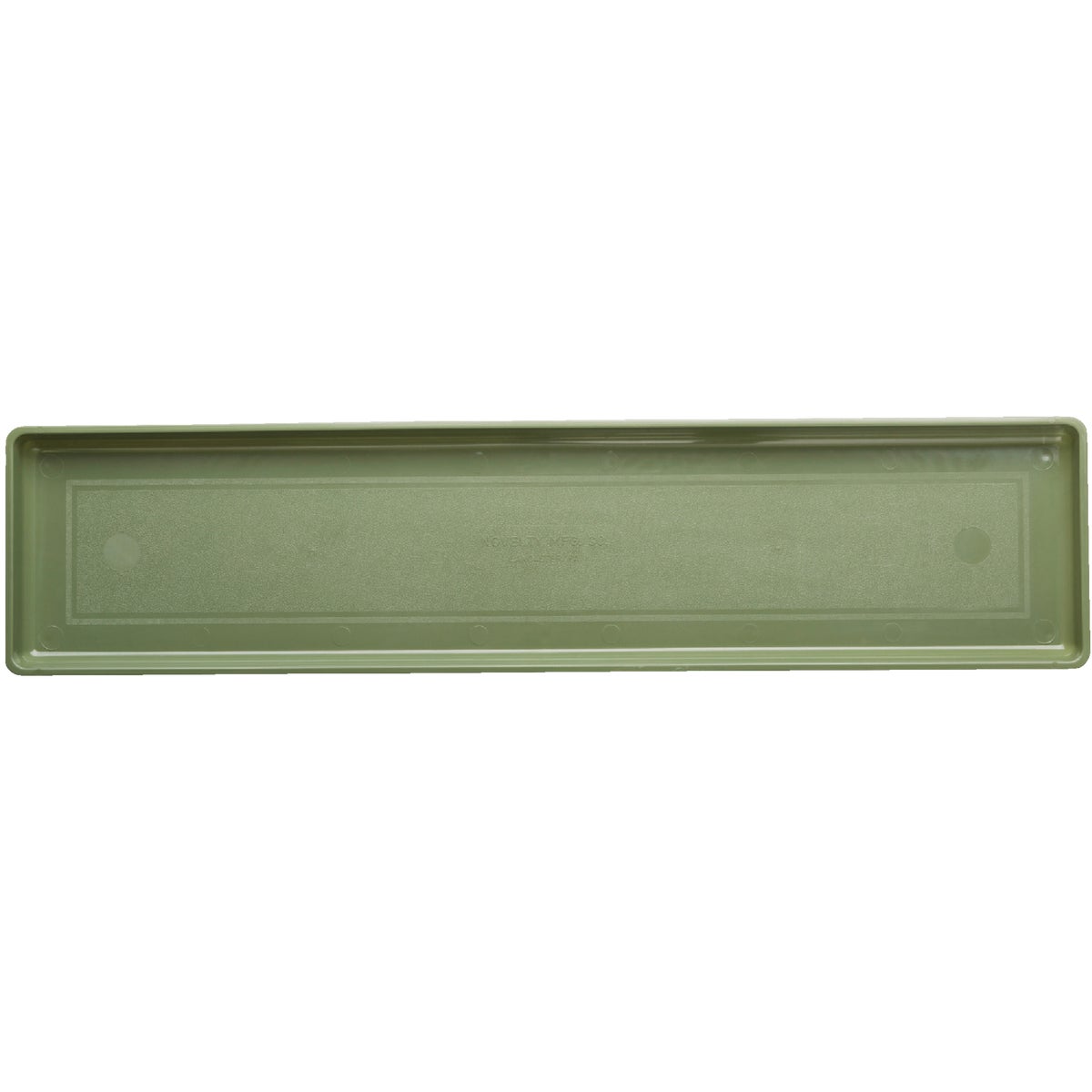 PLASTIC FLOWER BOX TRAY - 1024 by Novelty Mfg Co
