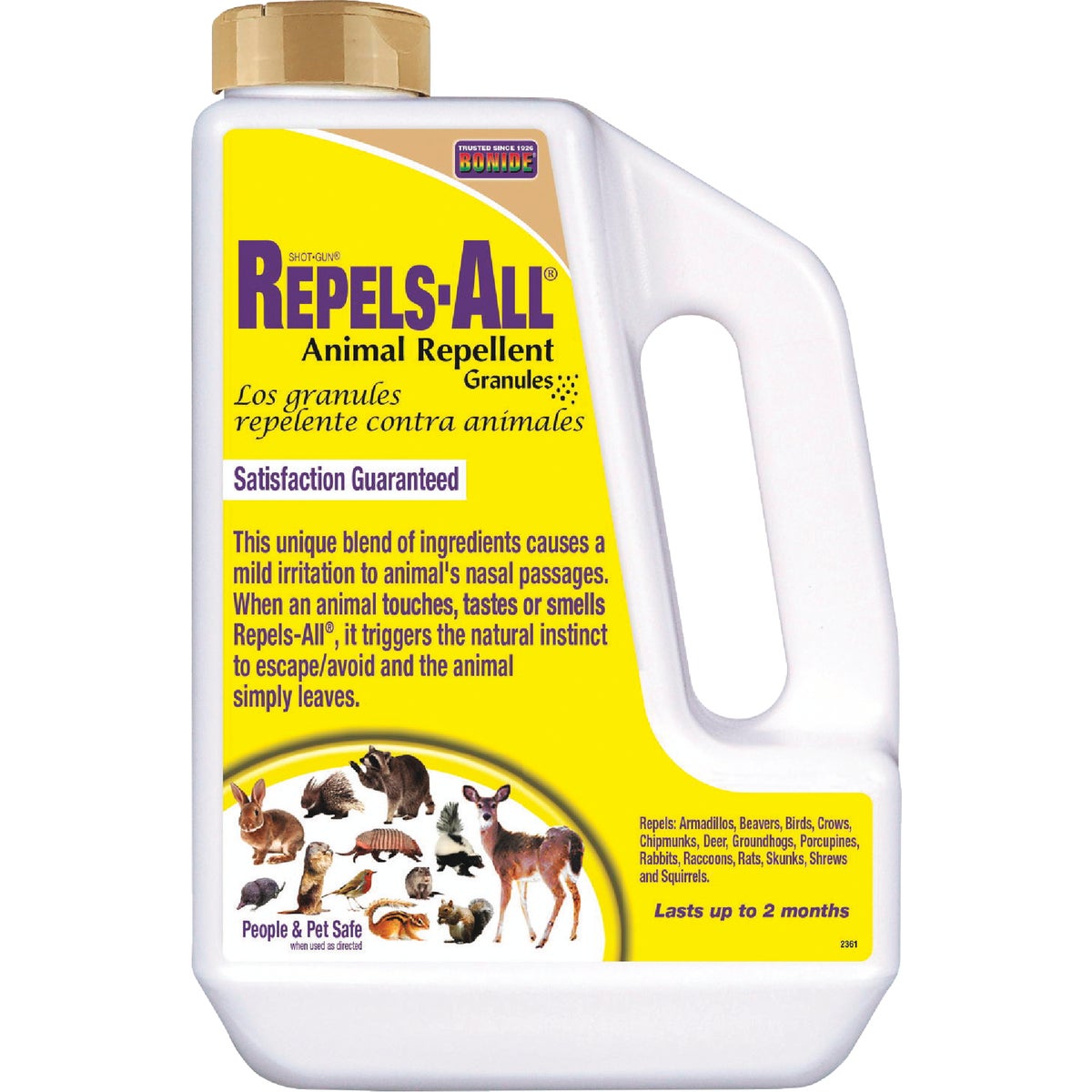 3LB REPEL ALL GRANULES - 2361 by Bonide
