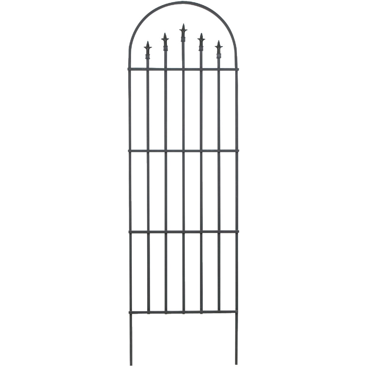 Panacea Products BLK ARCH FINIAL TRELLIS 89643