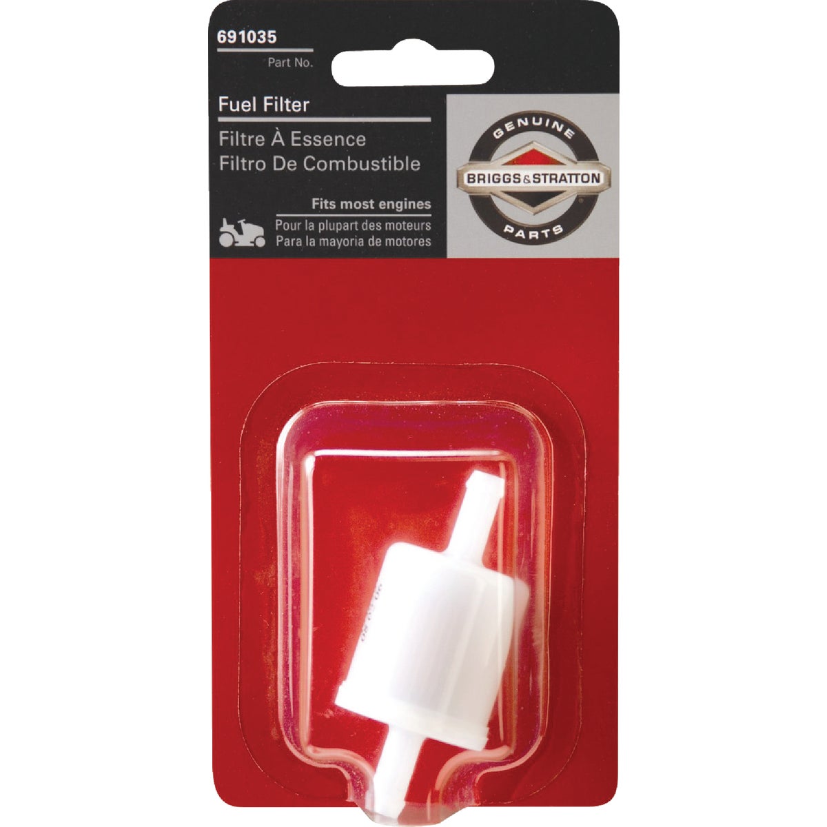 LAWN TRACTOR FUEL FILTER - 5065K by Centrl Pwr Sys/brigg