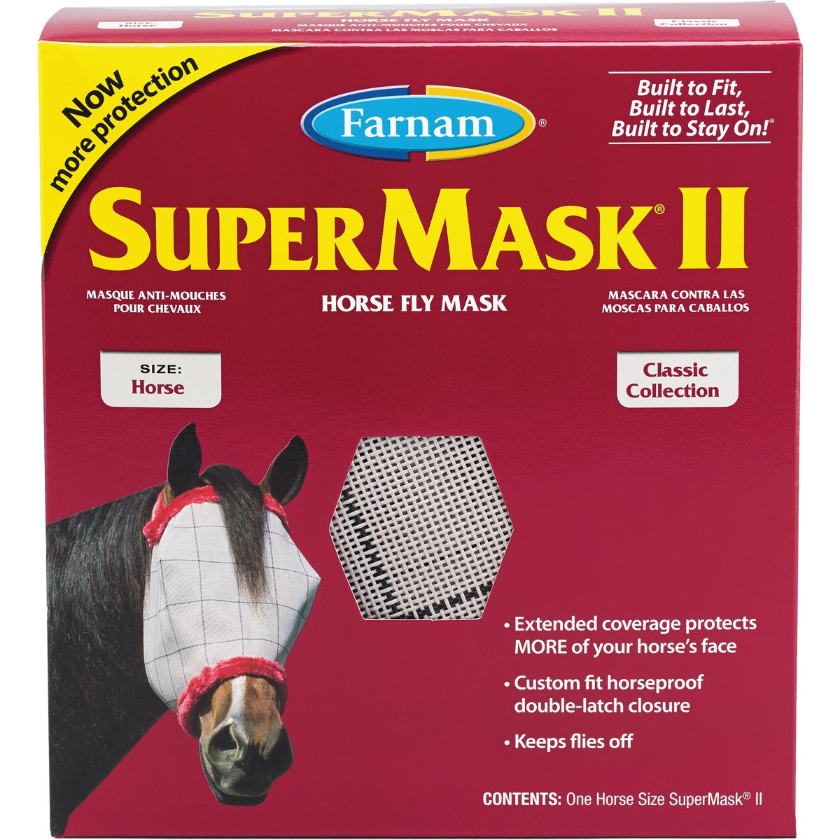 SILVR HORSE SUPERMASK II - 100504650 by Farnam Central Life