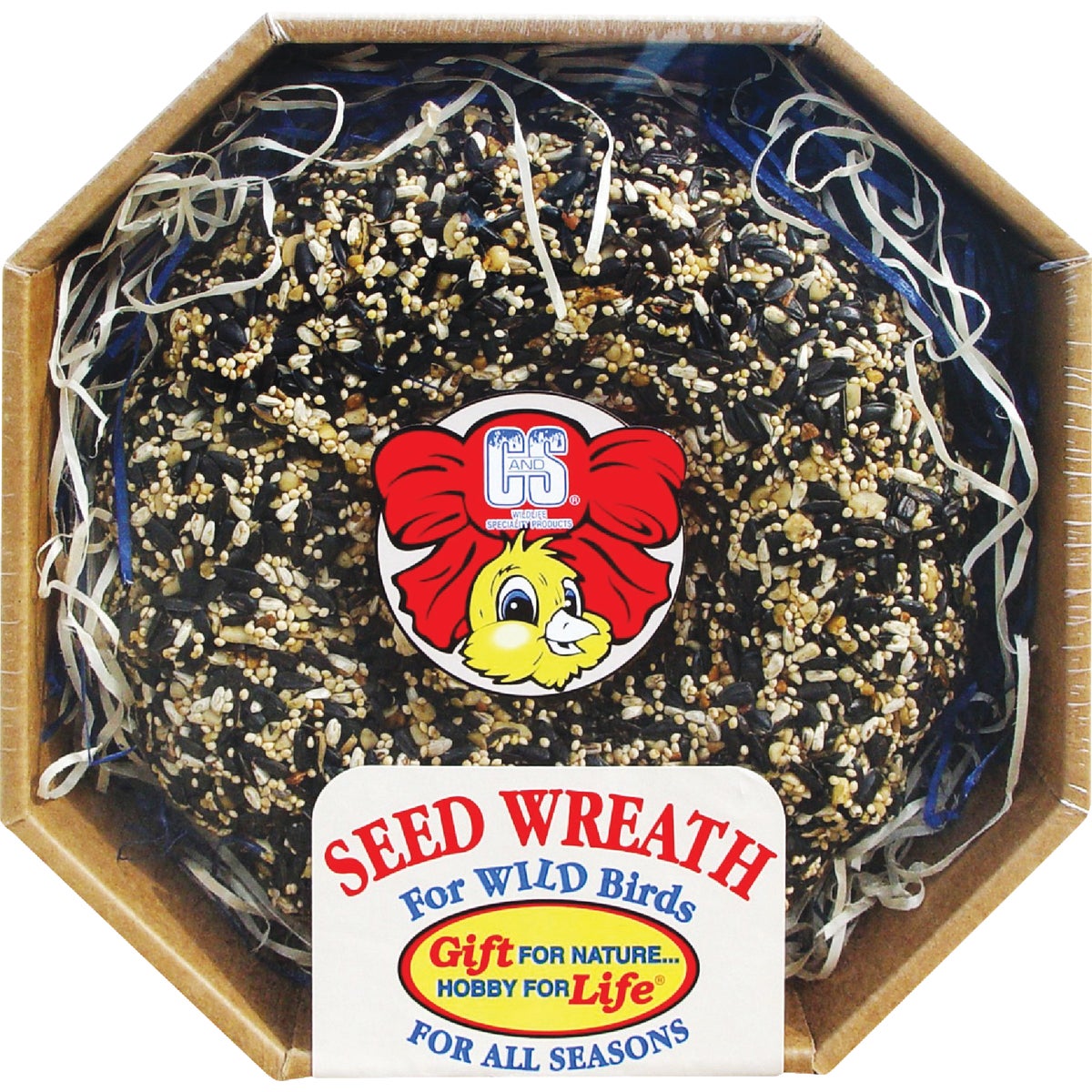 2.6LB SEED WREATH - 249 by C & S Products Inc
