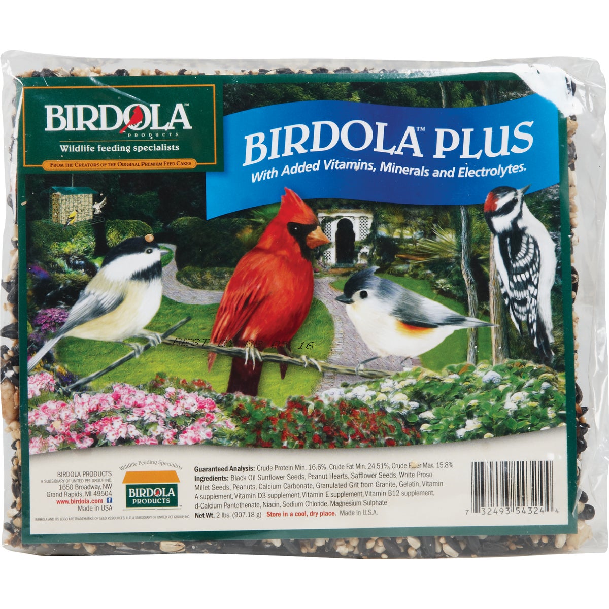 WILD BIRD SNACK CAKE - 54324 by United Pet Group