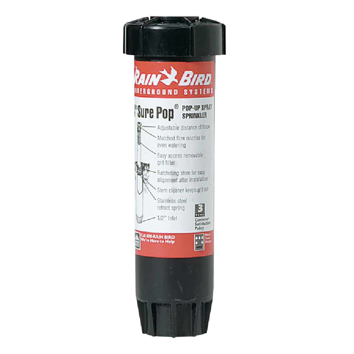 HALF POP-UP HEAD - SP40H-S by Rain Bird Corp Consu