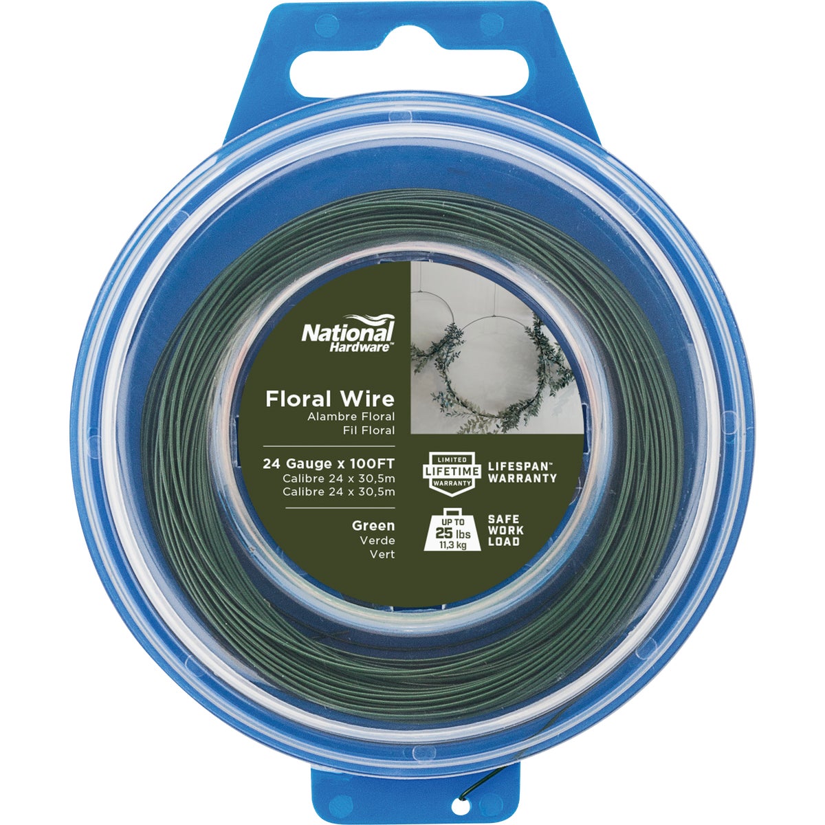 24GAUGE FLORAL WIRE - 274-985 by National Mfg Co