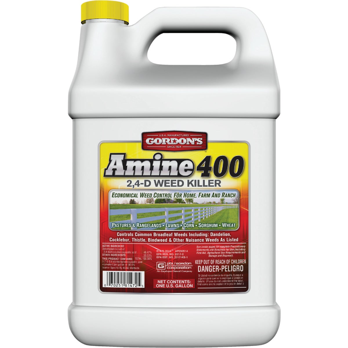 GAL AMINE 400 WEEDKILLER - 8141072 by P B I/gordon Corp