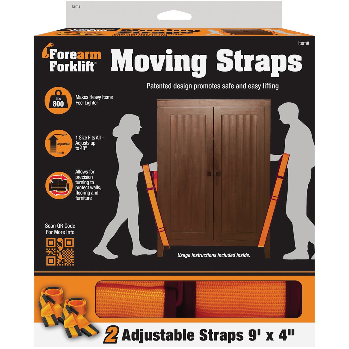 FOREARM FORKLIFT STRAPS - L74995CN by Above All