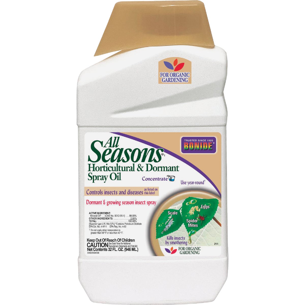 QT HORTICULTRL SPRAY OIL - 211 by Bonide