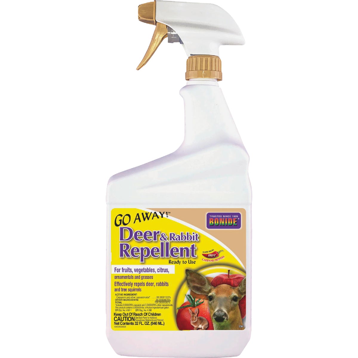 QT DEER/RABBIT REPELLENT - 230 by Bonide