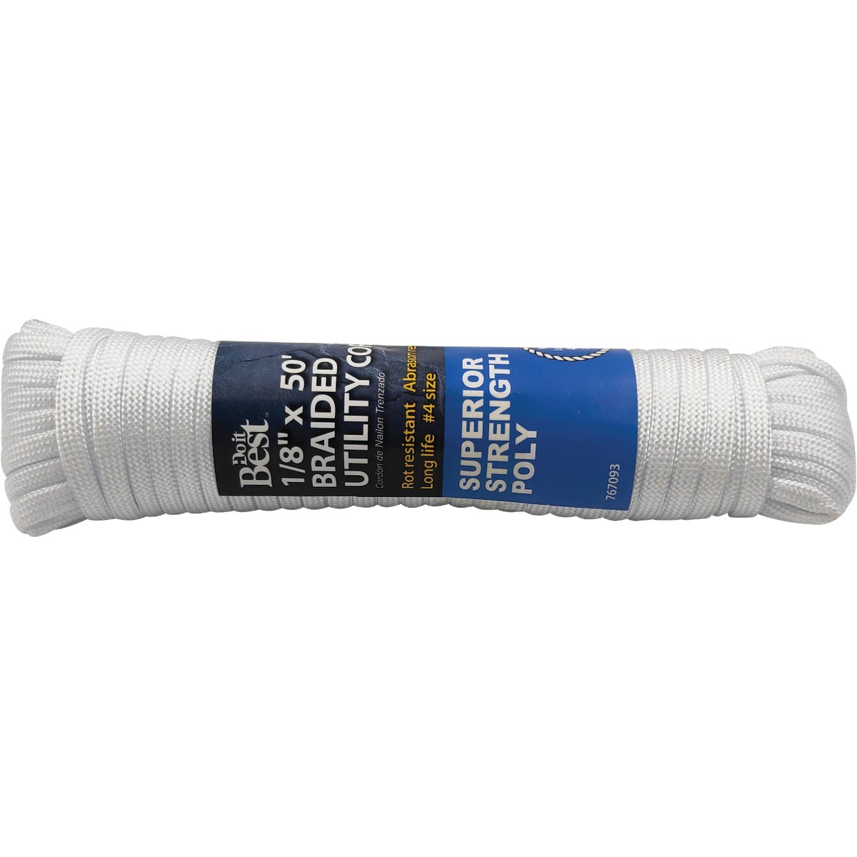 1/8X50'WHT NYL PARA-CORD - 767093 by Do it Best