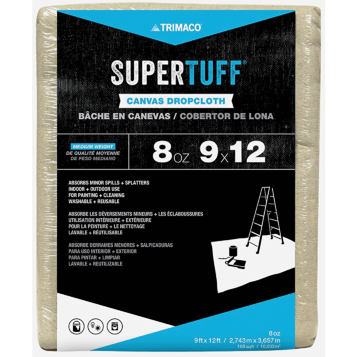 9X12 CANVAS DROP CLOTH - 39128 by Premier Paint Roller