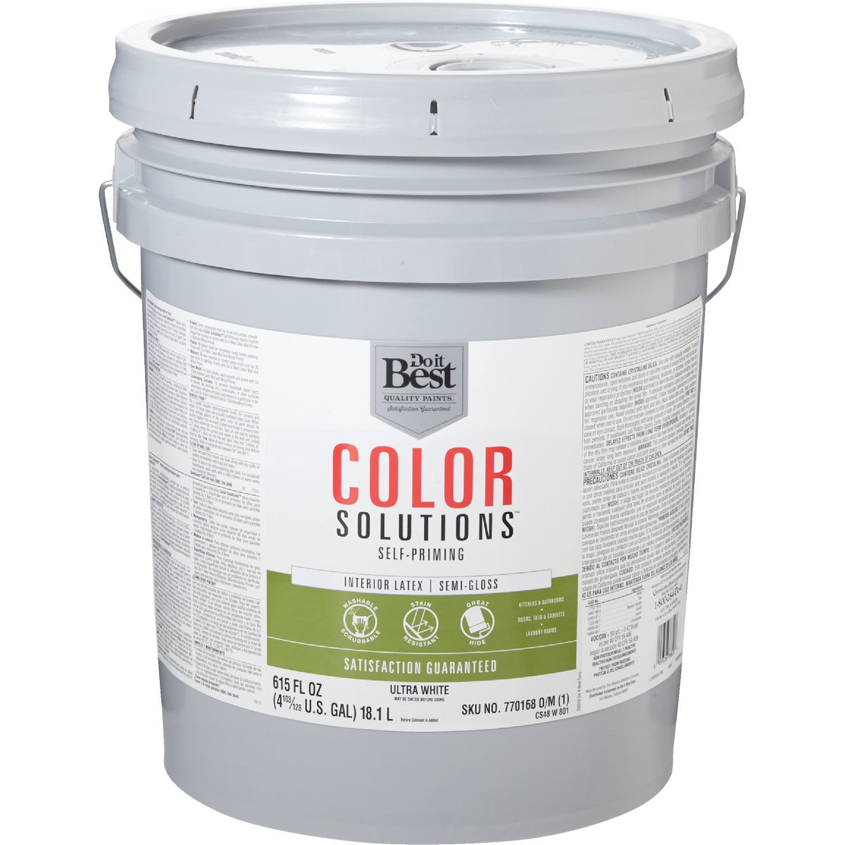 INT S/G ULTRA WHT PAINT - CS48W0801-20 by Do it Best