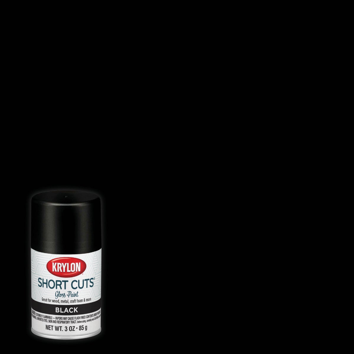 Krylon/Consumer Div BLACK SPRAY ENAMEL SCS-054