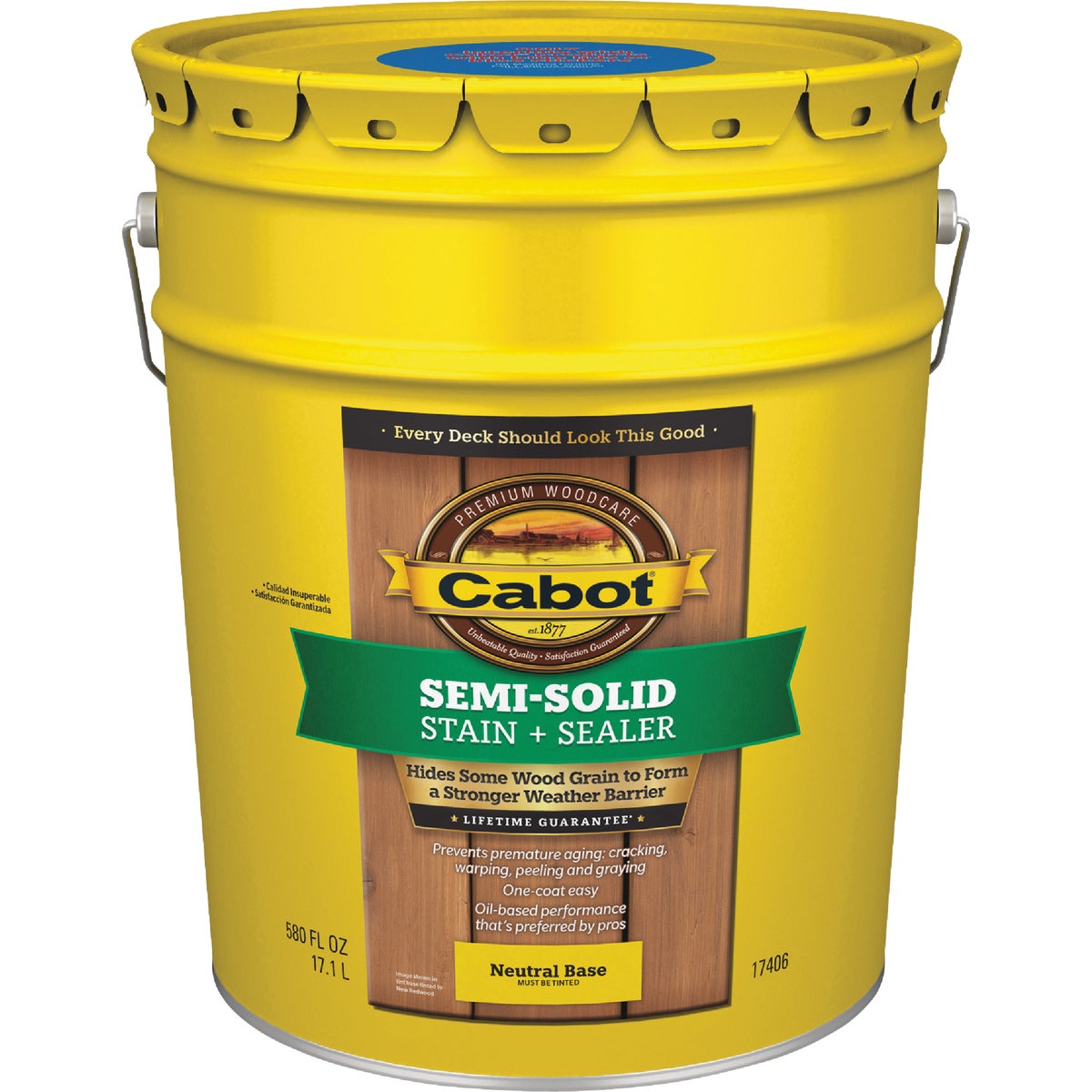 VOC NEUTRAL BS S/S STAIN - 140.0017406.008 by Valspar Corp