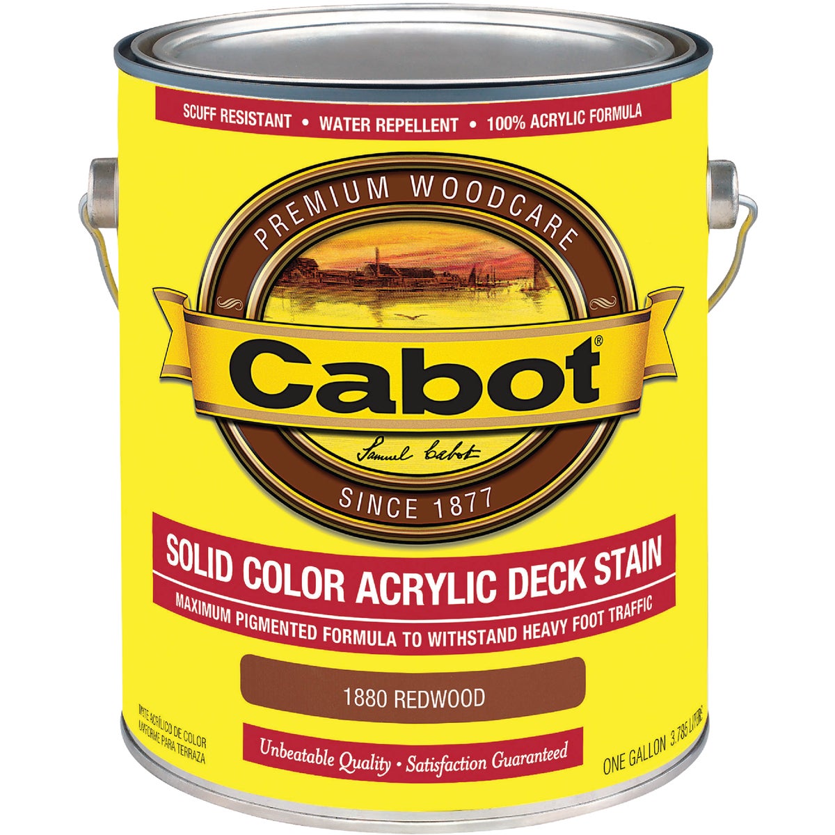 REDWOOD SOLID DECK STAIN - 140.0001880.007 by Valspar Corp