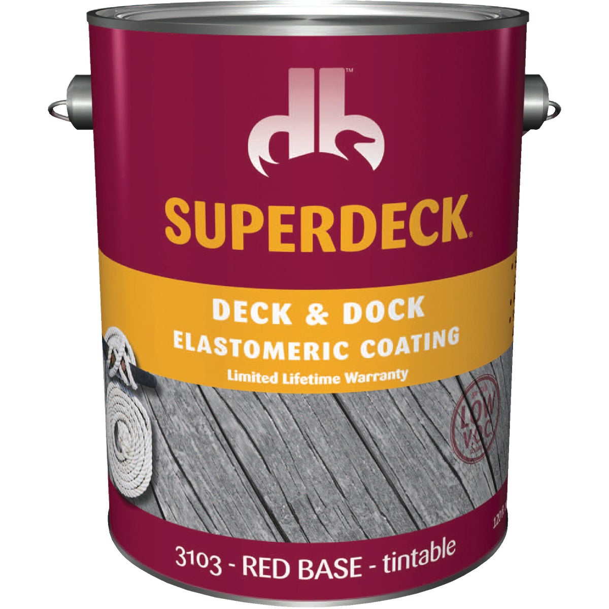 RED DECK & DOCK COATING - SC-3103-4 by Duckback Prod