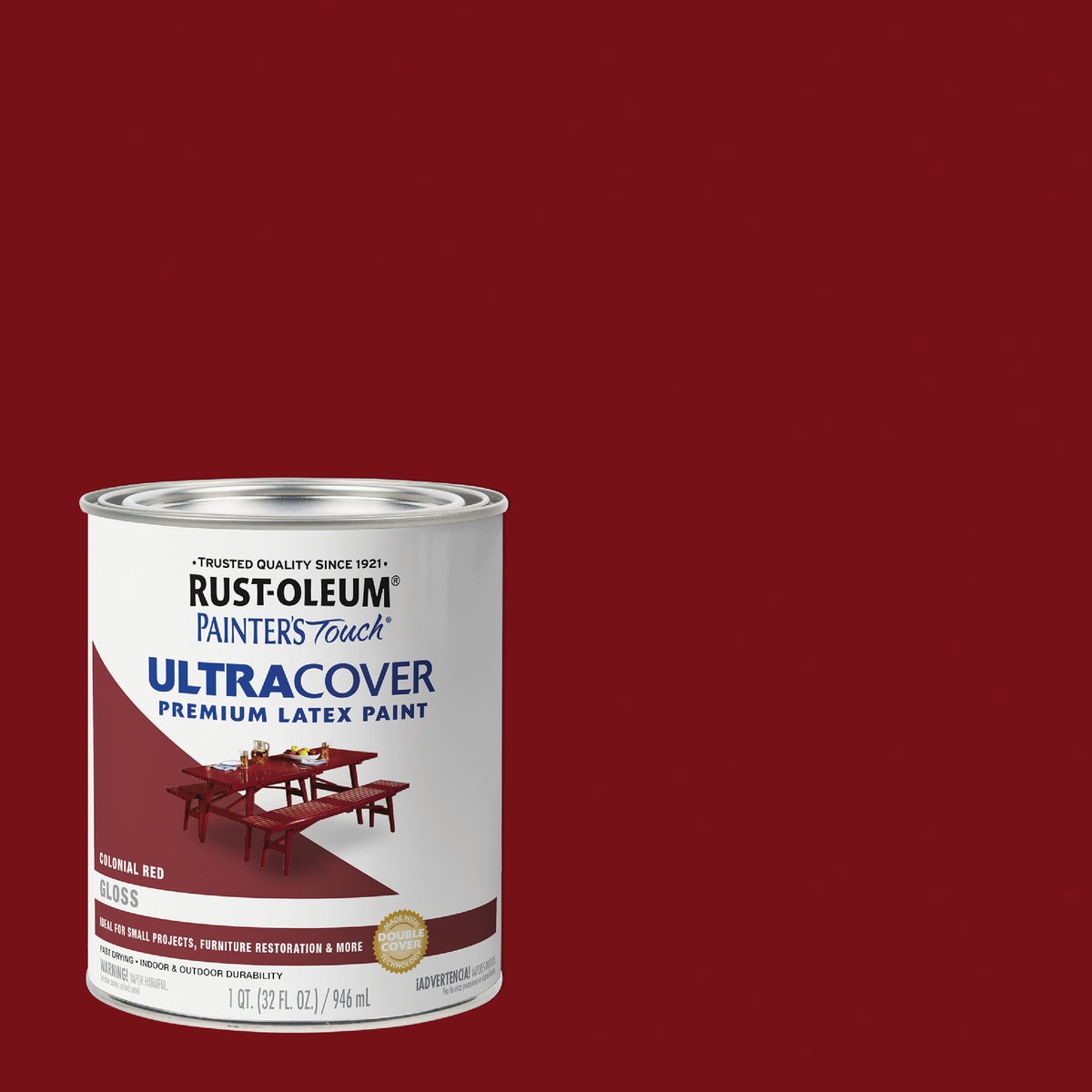 Rust Oleum COLONIAL RED LATEX PAINT 1964502