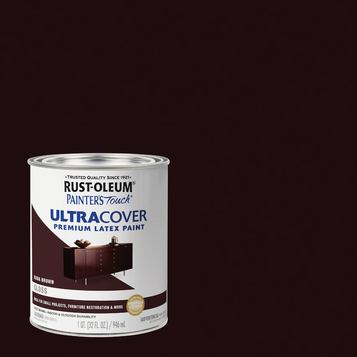 Rust Oleum KONA BROWN LATEX PAINT 1977502