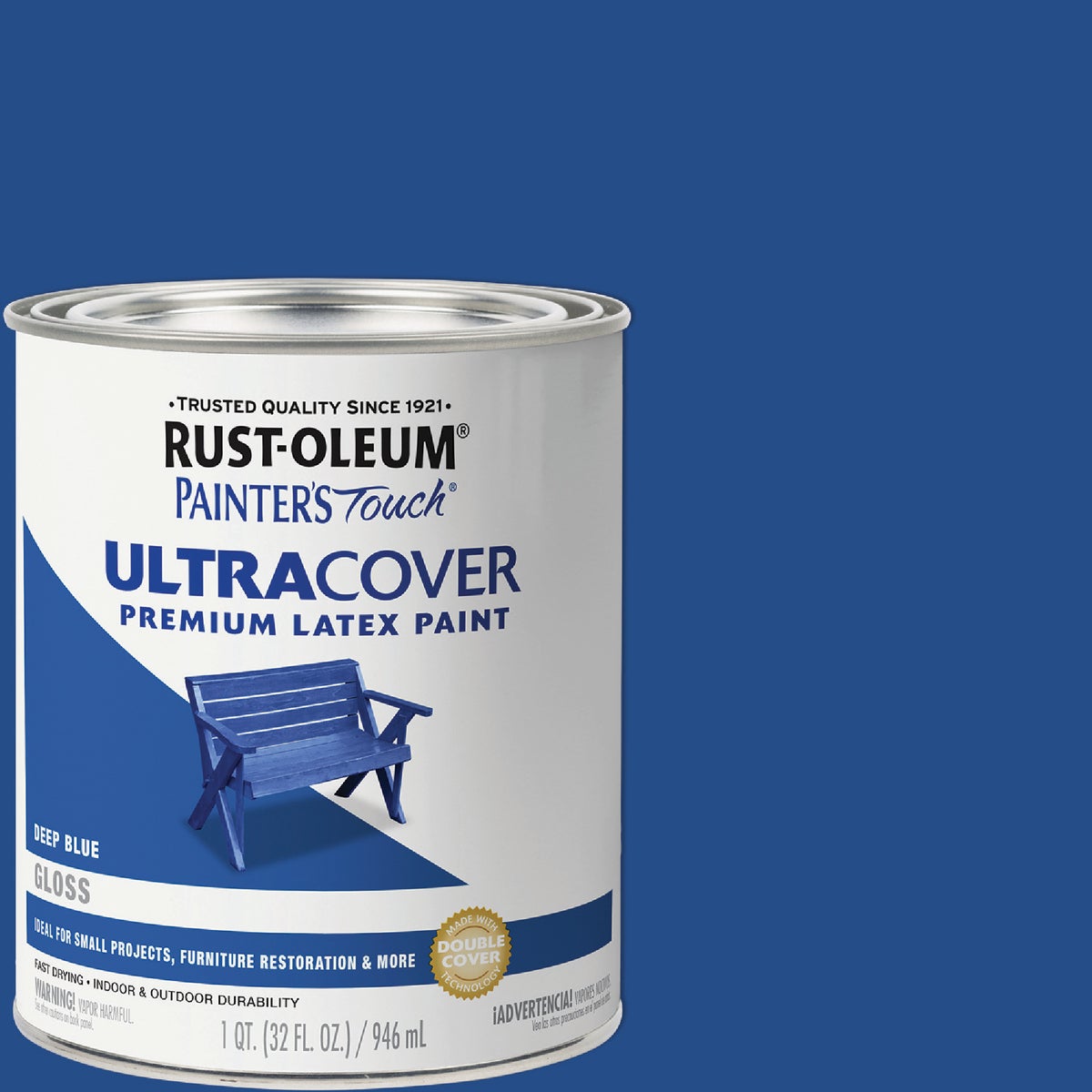 DEEP BLUE LATEX PAINT - 224428T by Rustoleum