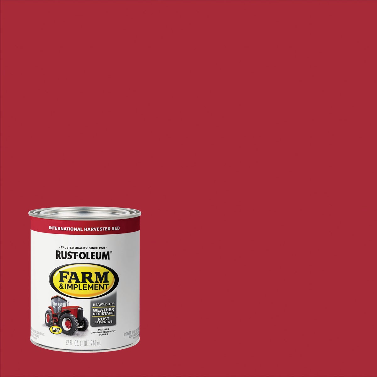 INTL RED IMPLEMNT ENAMEL - 7466-502 by Rustoleum