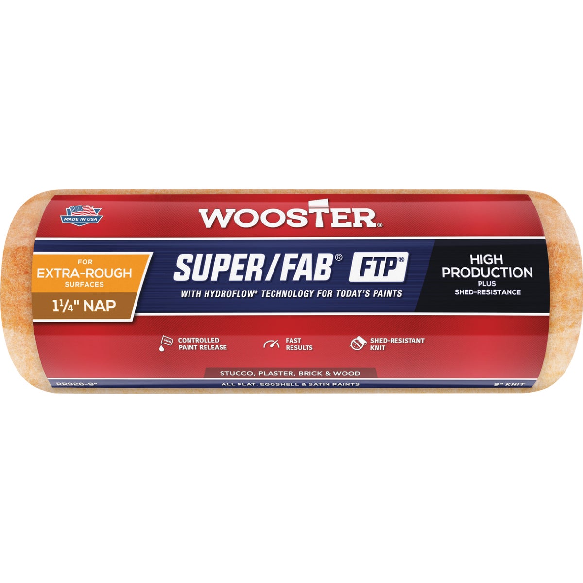 9X1-1/4 ROLLER COVER - R243-9 by Wooster Brush Co