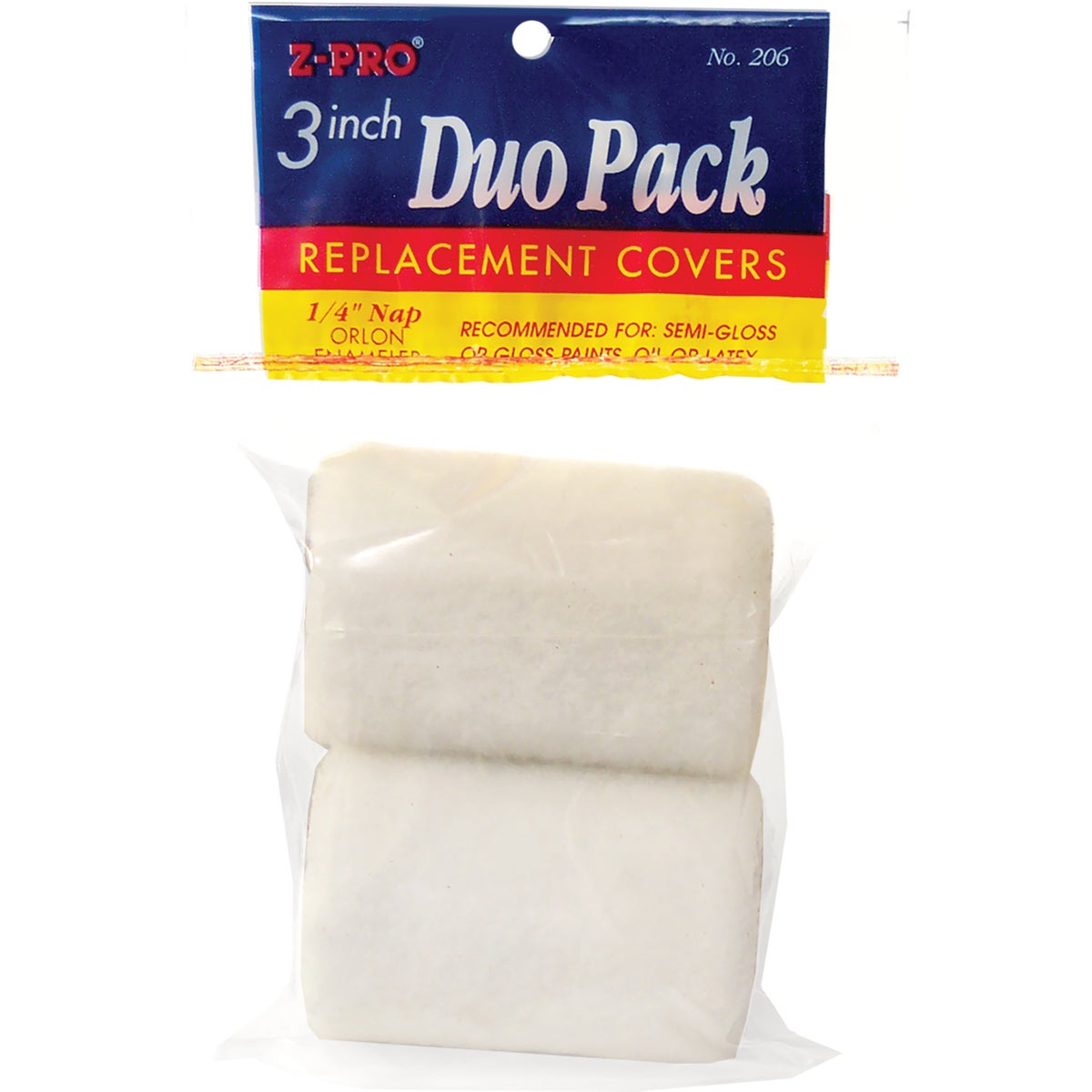 2PK 3" LOW LINT COVER - 206 by Premier Paint Roller