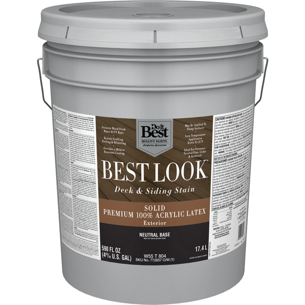 EXT LTX NEUTRAL BS STAIN - W55T00804-20 by Do it Best
