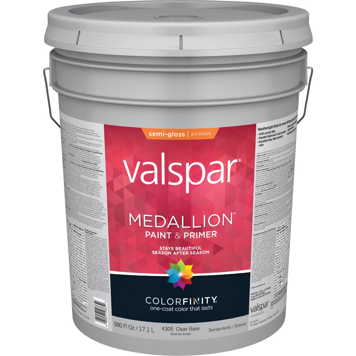 EXT S/G CLEAR BS PAINT - 027.0004305.008 by Valspar Corp