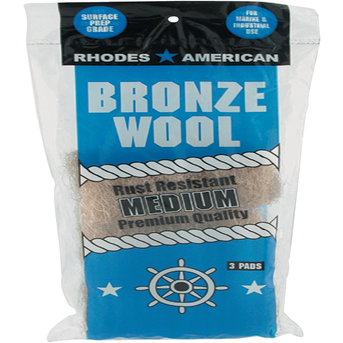 Homax Group Inc 3PK MEDIUM BRONZE WOOL 123101